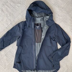 REI Waterproof raincoat, hooded, like new, women’s small